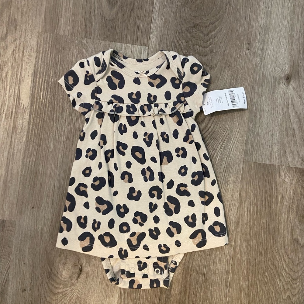 NWT Carters baby romper dress - size 3 months